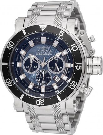 Invicta Coalition Forces Chronograph GMT Quartz Black Dial Mens Watch 49753
