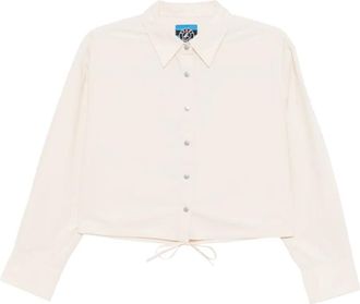 Sport b. cropped long-sleeves shirt - Neutrals