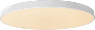 Lucide Lucide - Unar Modern Flush ceiling light - &Oslash;80cm - led Dim. - 1x80W 2700K - 3 StepDim - White