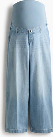 H&M MAMA Wide Leg Jeans - Blue