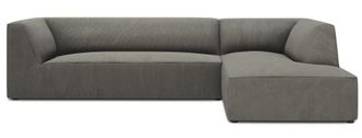 BLOOMINGLOFT 4-Sitzer Ecksofa Sao 273 x 180 cm, mit Cordbezug - Eckteil rechts