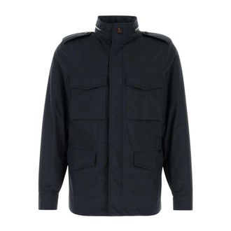 Moorer Light Jackets, male, Blue, Size: XL Denver-Stp Jacket