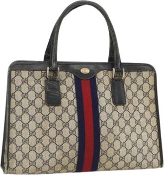 Gucci Pre-owned Vintage Handtas - Dames - Vintage Handtas - Veelkleurig - ONE Size - Leer - Vintage