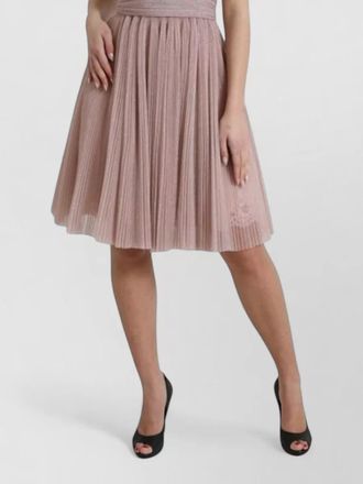 Dolce & Gabbana one-shoulder pleated knee-length dress