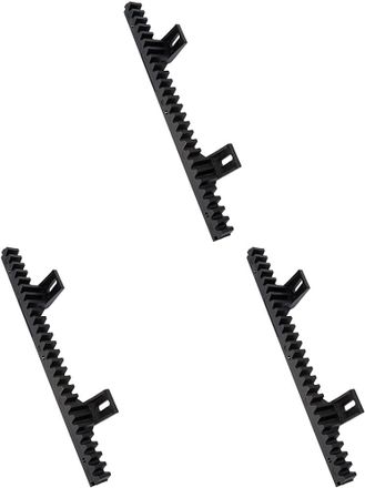 OEM Estante De Nailon/acero De 34 Cm - Tornillos Incluidos, Compatible Con Puertas Correderas, Paquete De 3