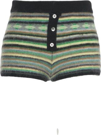 SOLOTRE Multicolored Knit Shorts Aw25