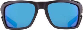 Costa KING TIDE 8 Blue Mirror Polarized Glass Mens Sunglasses 6S9111 911101 60