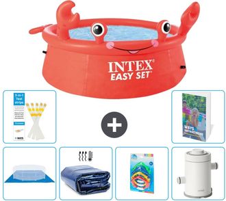 Intex Piscina Easy Set Redonda - Cangrejo - 183x51 Cm - 7-piezas S123
