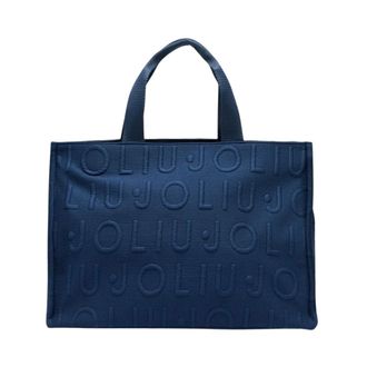 Liu Jo Shopping Bags, female, Blue, ONE SIZE, Jacquard Tote Bag
