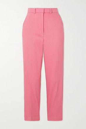 Thebe Magugu Pantaloni A Gamba Dritta In Lana - Rosa