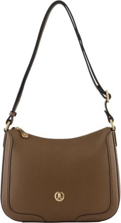 Pourchet Satchel Bag - Dames - Schoudertassen - Beige - ONE Size - Leer - Tassen