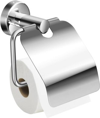 OEM Soporte Para Papel Higi&eacute;nico De Acero Inoxidable Con Tapa De Almacenamiento A Prueba De Polvo Para El Ba&ntilde;o