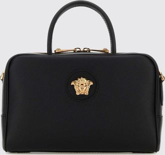 Versace Borsa La Medusa Boston Versace in pelle a grana