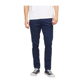 Jack & Jones Jpstmarco Chinos - Heren - Broeken - Blauw - Maat: W30 L32 Katoen