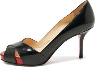 Christian Louboutin Pumps con design a incrocio Shelley - Nero