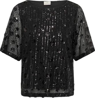 Kaffe Blouses & Hemden - Dames - Blouses & Shirts - Zwart - Maat: XS