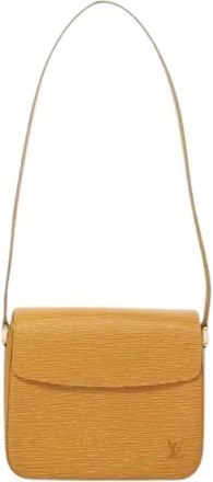 Louis Vuitton Pre-owned Shoulder Bags, female, Yellow, Size: ONE SIZE Pre-owned Shoulder Bag