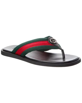 Gucci Interlocking G Thong Sandal