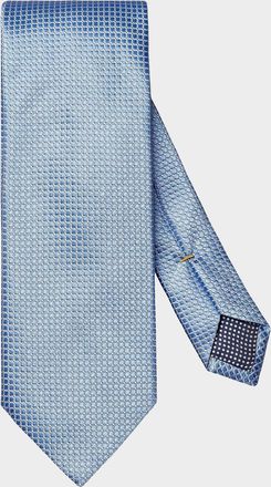 Eton Men & apos;s Geometric Silk Satin Tie
