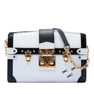 Louis Vuitton Pre-owned Trunk Clutch - Dames - Pre-owned - Wit - Maat: ONE Size Leer