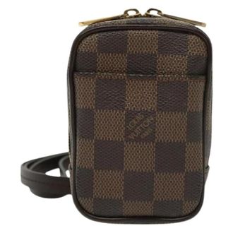 Louis Vuitton Pre-owned Cross Body Bags, unisex, Brown, Size: ONE SIZE Pre-owned Vintage Canvas Cross Body Bag