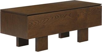 Safavieh Couture Sherianya Wood Storage Bench