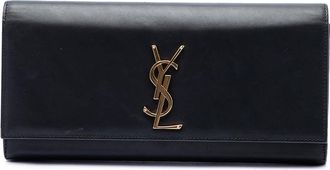 Saint Laurent Pre-owned Saint Laurent Smooth Leather Cassandre Clutch Ladies JMP9JVKLZYTL3A90