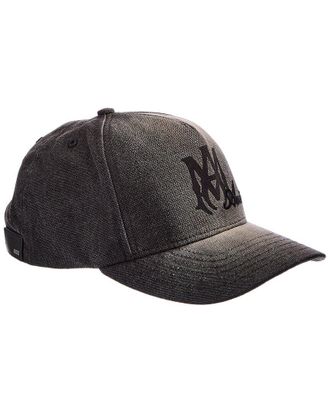 Amiri Leather-Trim Cap