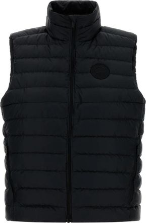 Canada Goose Aethera Vest - Dames - Bodywarmers - Zwart - XS - Leer - Jassen