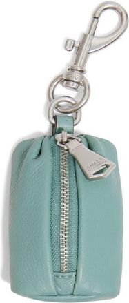 Aimée Tamitha Leather Key Fob in Moss Green at Nordstrom