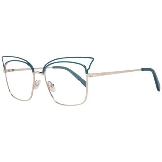 Pucci Glasses, female, Multicolor, Size: ONE SIZE Turquoise Metal Glasses