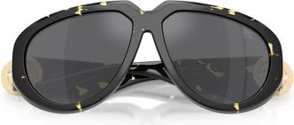 Burberry Occhiali da sole - Dames - Zonnebrillen - Zwart - 58 MM - Accessoires