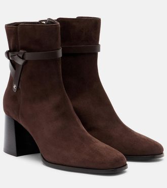 Jimmy Choo London Lawton 65 suede ankle boots
