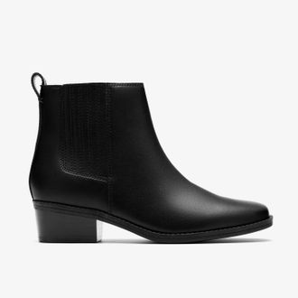 Clarks Danyelle Skip Black Leather
