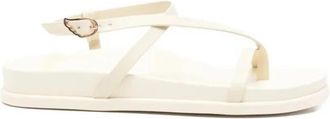 Ancient Greek Sandals Flat Sandalen - Dames - Sandalen - Wit - 39 EU - Schoenen