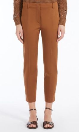 Max Mara Pliss&eacute; Cropped Broek