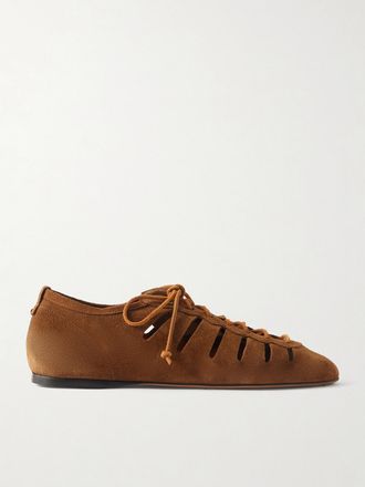 Isabel Marant Sneakers Cut-out In Camoscio - Marrone