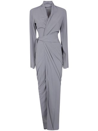 Rick Owens Wrap Gown Dress