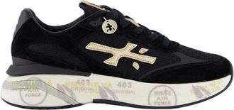 Premiata Moerund 7799 Sneaker - Dames - Sneakers - Zwart - 40 EU - Leer - Schoenen
