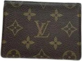 Louis Vuitton Pre-owned Wallets, female, Brown, Size: ONE SIZE Pre-owned Vintage Wallet