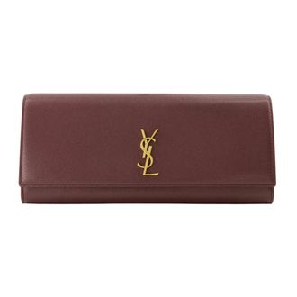 Saint Laurent Wallets & Cardholders, female, Red, Size: ONE SIZE La Pochette Kate Clutch