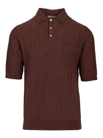 Ballantyne Cotton Knit Polo Shirt