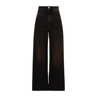 Icon Denim Los Angeles Poppy Wide Jeans - Jeans - Mujer - Negro - W25