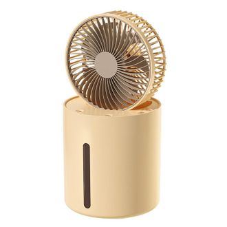 Angel Cerd&aacute; Ventilador Port&aacute;til Multifuncional Con Dep&oacute;sito De Agua, Bater&iacute;a Recargable Por Usb De 3600 Mah Y 3 Velocidades De Viento