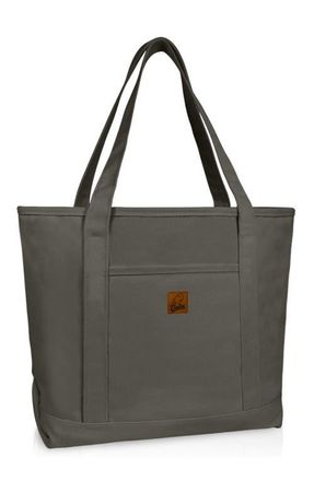 Dalix Ghost 20 Go-To Canvas Tote Bag in Asphalt Gray at Nordstrom