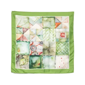 D'Aniello Silky Scarves, female, Multicolor, Size: ONE SIZE Silky Scarf