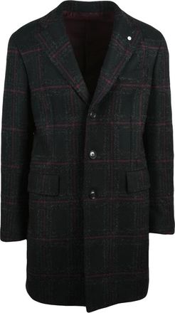 L.B.M. 1911 L.b.m. 1911, Jassen, Heren, Zwart, L, Wol, Cappotto