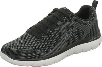 Skechers Mens Arch Fit Sneaker, Black 001, 9.5 UK