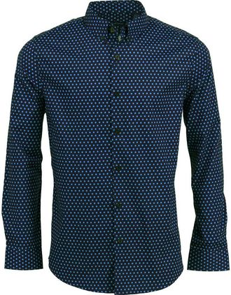 Lords of Harlech Mitchell Button-Up Shirt in Purple at Nordstrom, Size Xx-Large