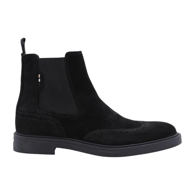 HUGO BOSS Hugo, Chelsea Boots, male, Black, Size: 12 US  display picture 1